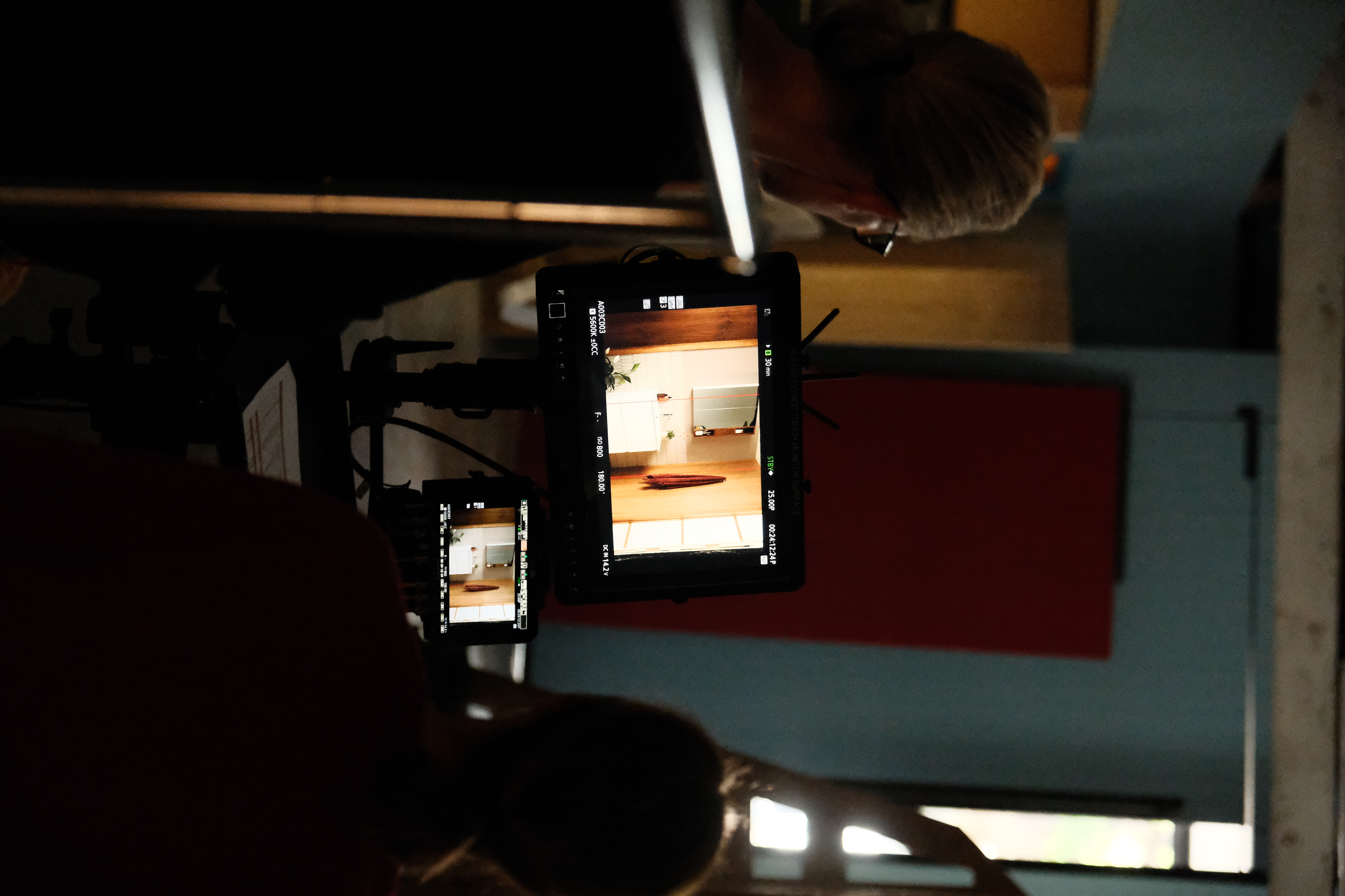 Camera package on set